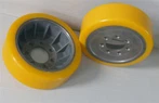 150 mm okrúhle PU kolieska